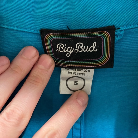 Big Bud Press Pants & Jumpsuits Rare Big Bud Press Jumpsuit Turquoise Poshmark